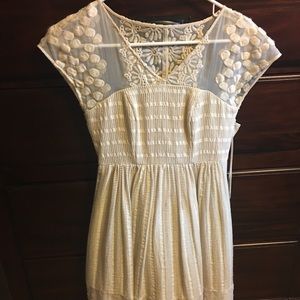 Sheer Lace Anthropologie Dress